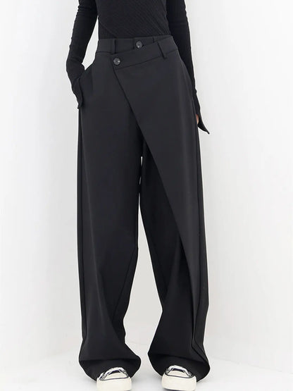 Dames Asymmetrical Pants 0