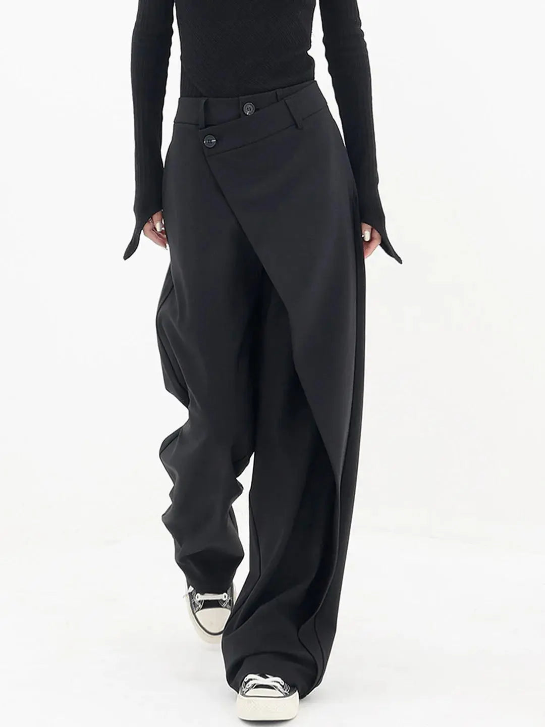 Dames Asymmetrical Pants 1