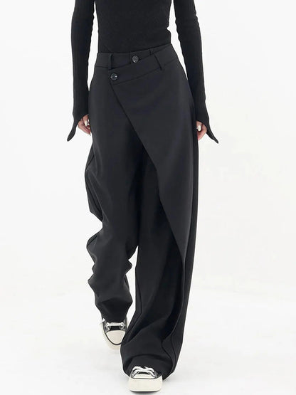 Dames Asymmetrical Pants 1
