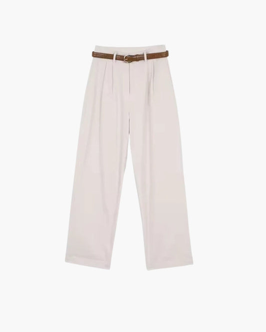 Dames Baggy Trousers High Waist 0