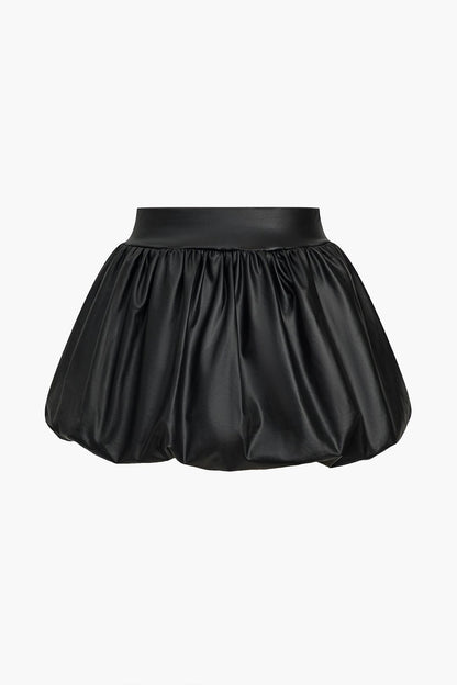 Dames Balloon Mini Skirt 2
