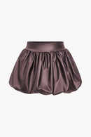 Dames Balloon Mini Skirt 4