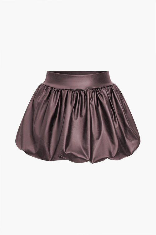 Dames Balloon Mini Skirt 4