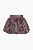 Dames Balloon Mini Skirt 5
