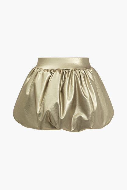 Dames Balloon Mini Skirt 7