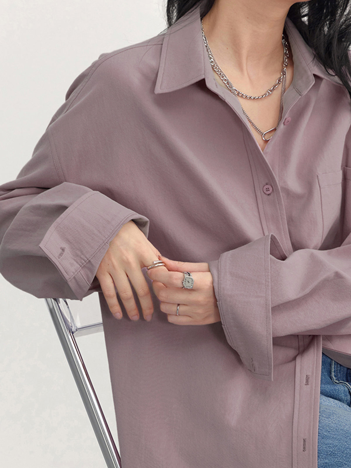 Dames Blouse Oversized 2