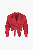 Dames Blouse Satin 15