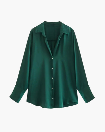Dames Blouse Satin Style 2
