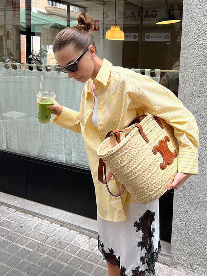 Dames Blouse Striped 6