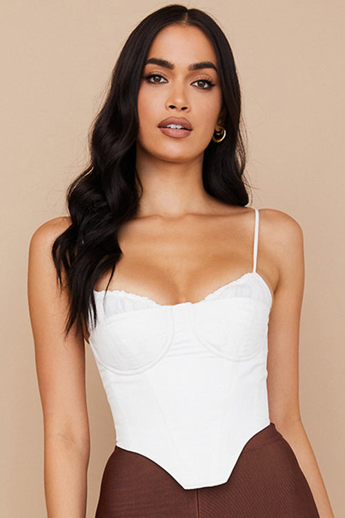 Dames Bustier Top 0