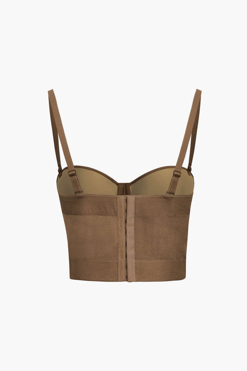 Dames Bustier Top With Underwire 1