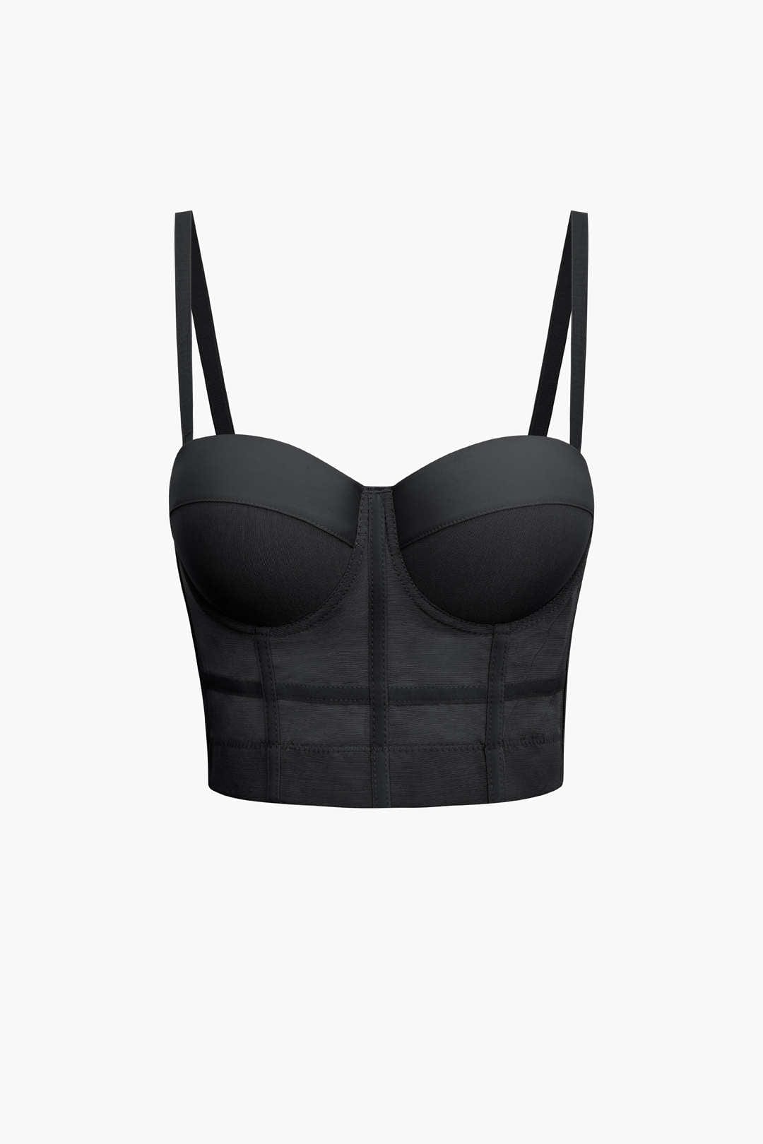 Dames Bustier Top With Underwire 2