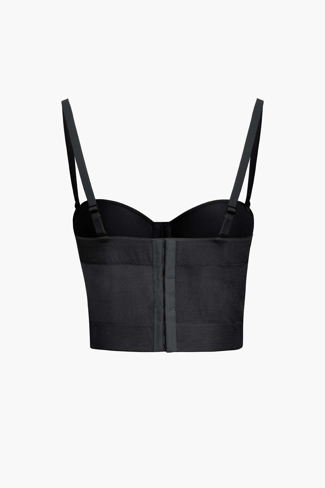 Dames Bustier Top With Underwire 3