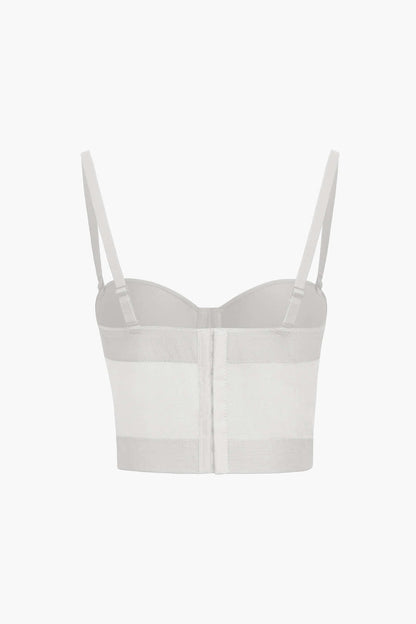 Dames Bustier Top With Underwire 4