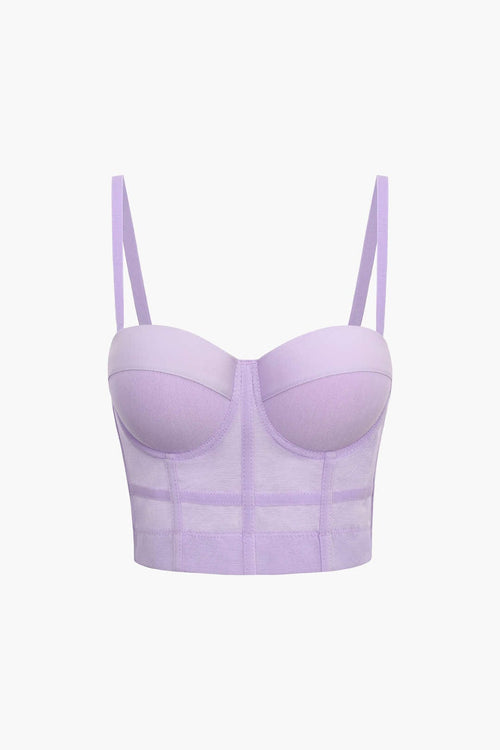 Dames Bustier Top With Underwire 5