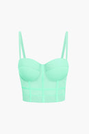 Dames Bustier Top With Underwire 8