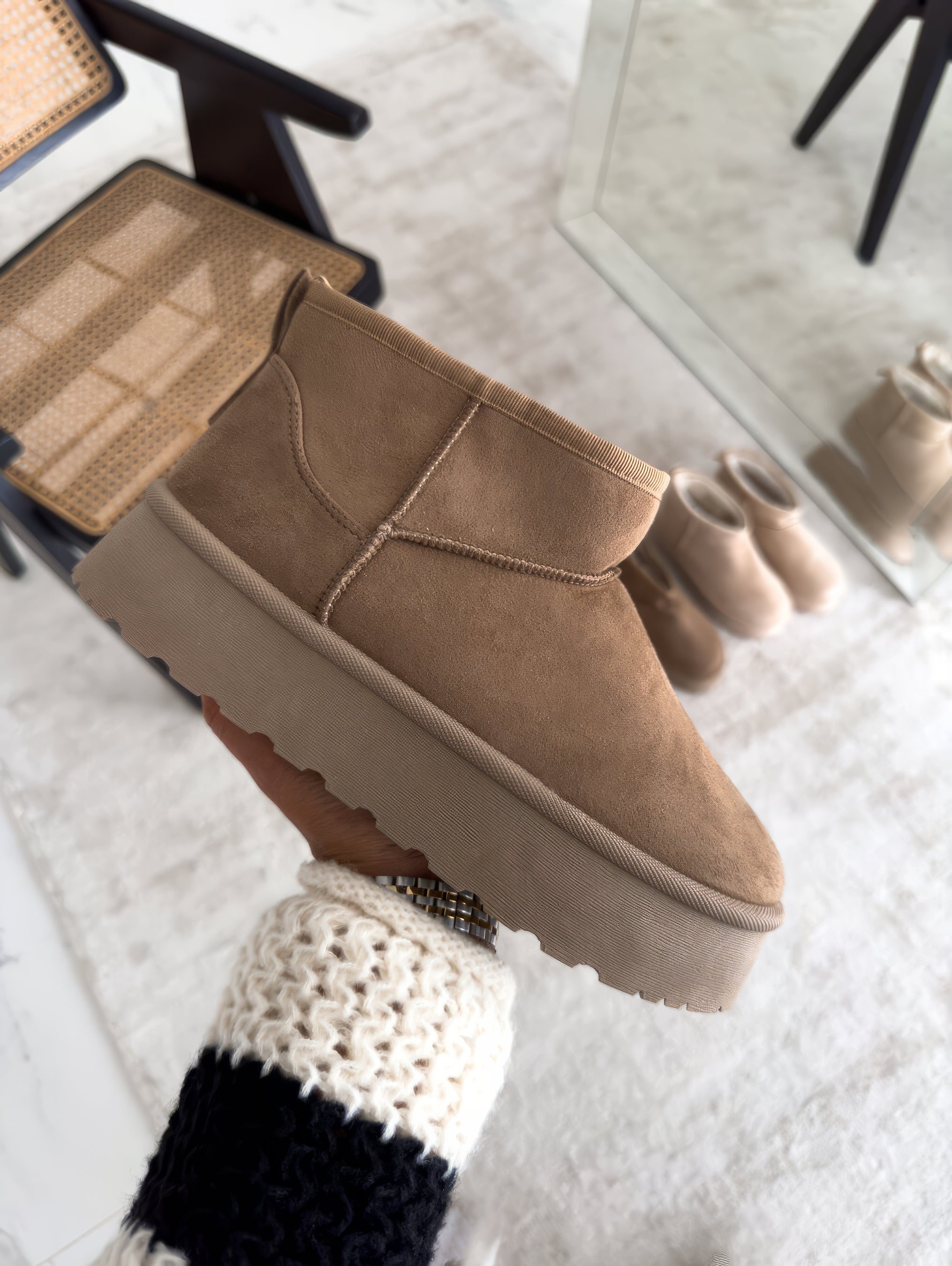 Dames Comfy Boots 6