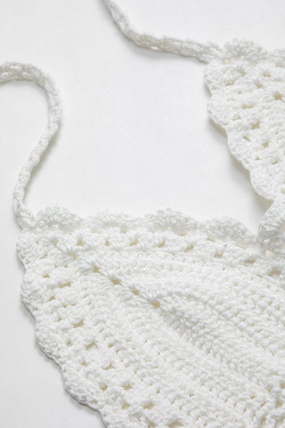 Dames Crochet Crop Top 2