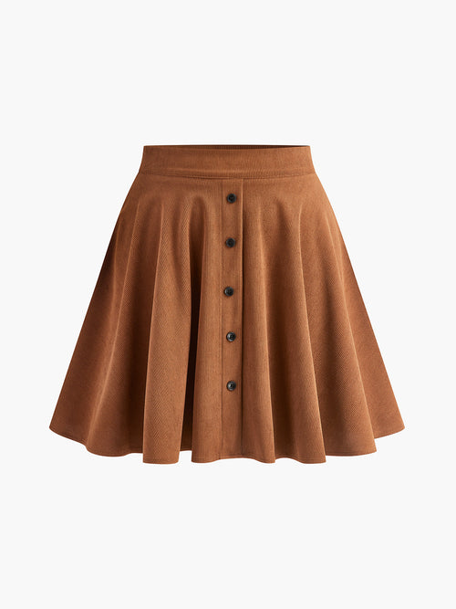 Dames Flared Skirt 0