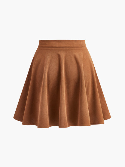 Dames Flared Skirt 3