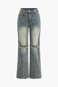 Women High Waist Denim