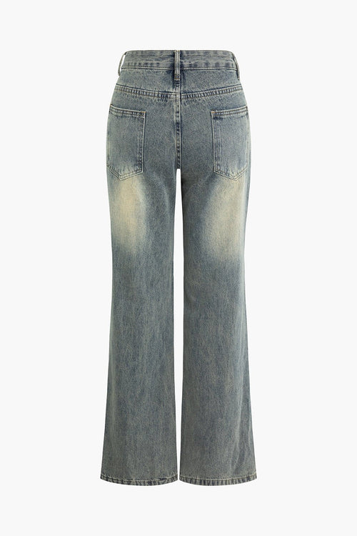 Dames High Waist Denim 1