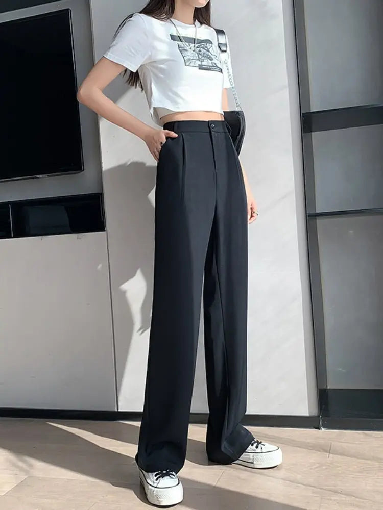 Dames High Waist Pants 4