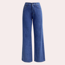 Dames High Waist Straight Jeans 6