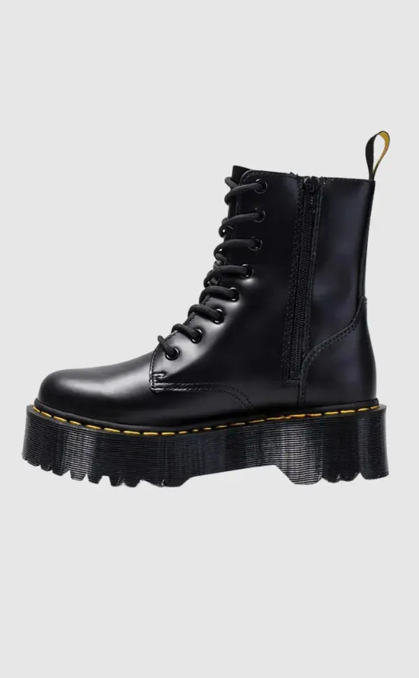 Women Leather Platform Boots