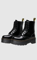 Dames Leather Platform Boots 2