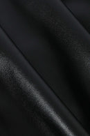 Dames Midi Skirt Faux Leather 5