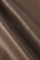Dames Midi Skirt Faux Leather 8