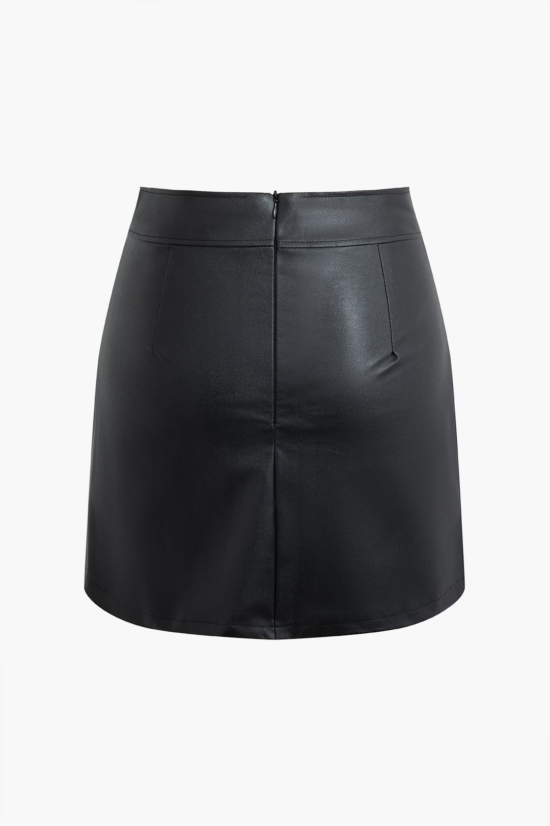Women Mini Skirt With Asymmetrical Cut