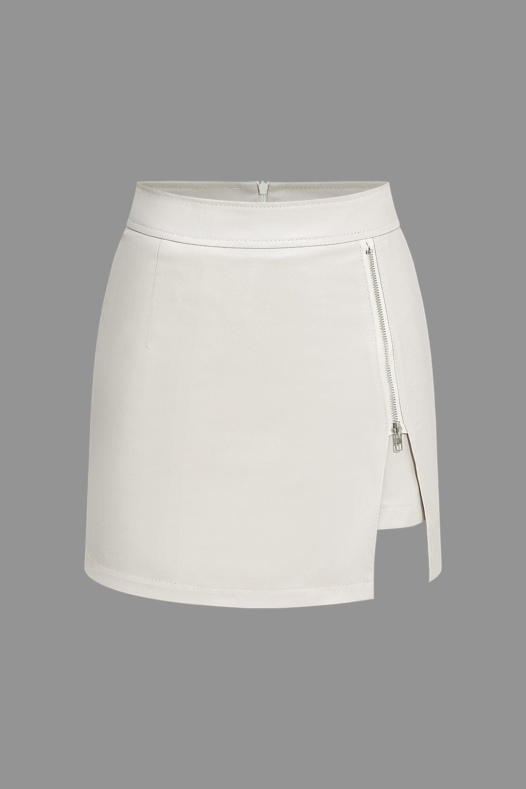 Dames Mini Skirt With Asymmetrical Cut 3