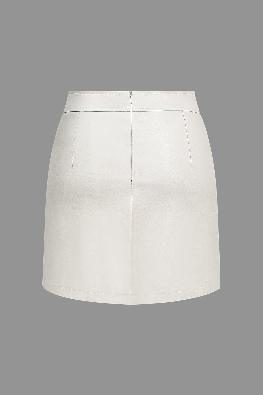 Dames Mini Skirt With Asymmetrical Cut 4