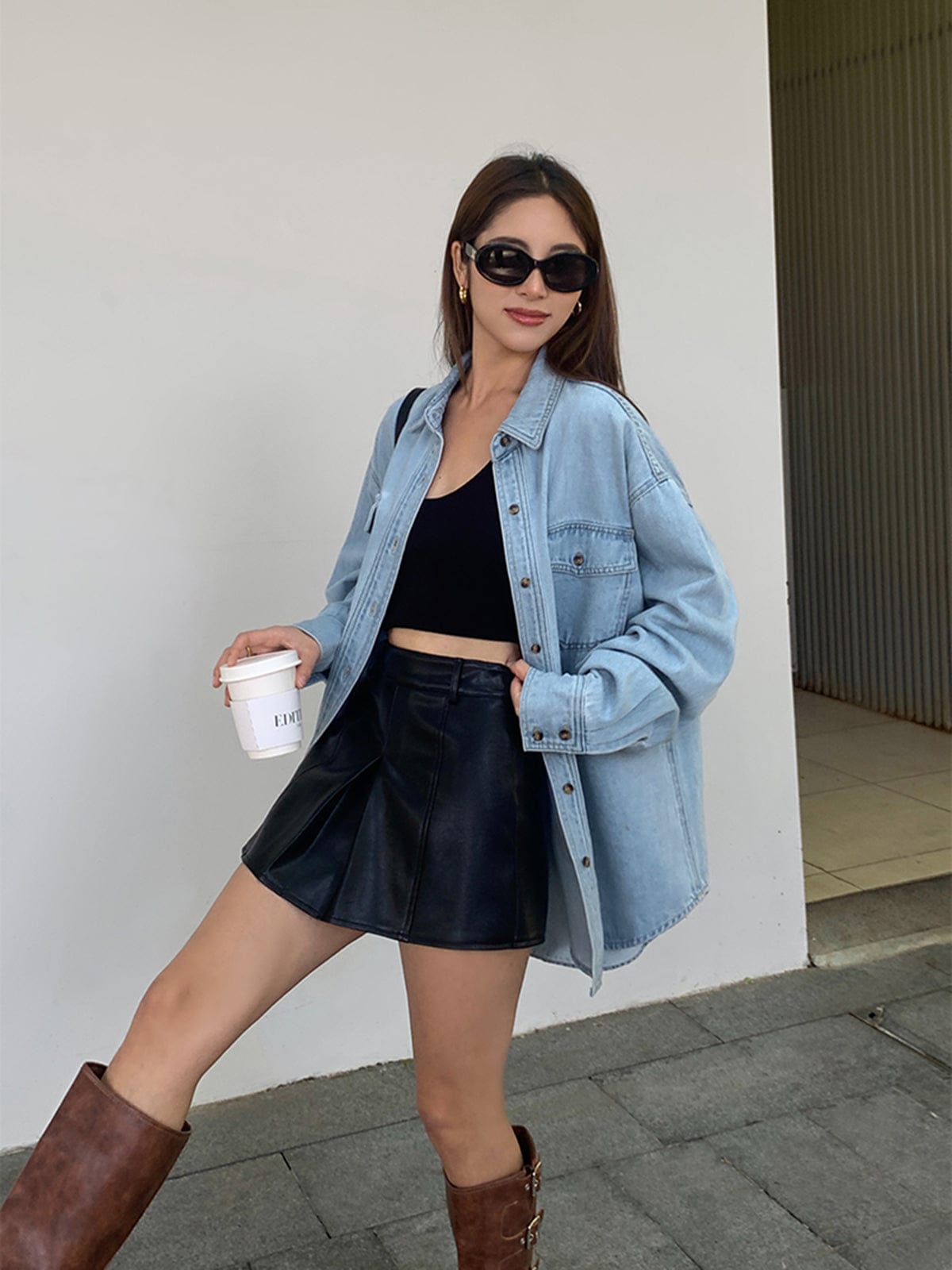 Dames Oversized Blouse 6