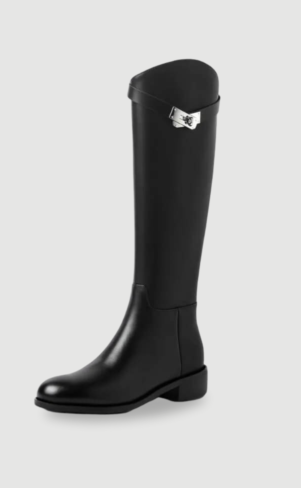 Women Riding Boots Black
