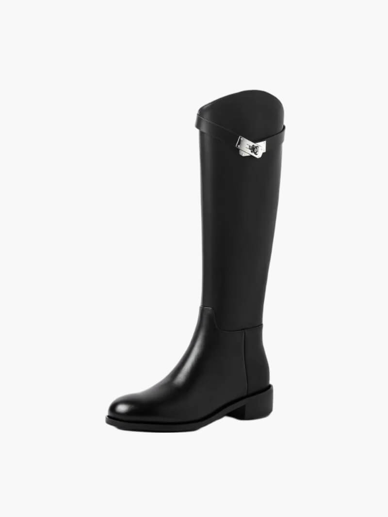 Dames Riding Boots Black 2