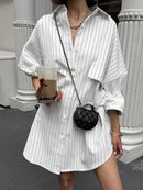 Dames Shirt Dress Oversized 1