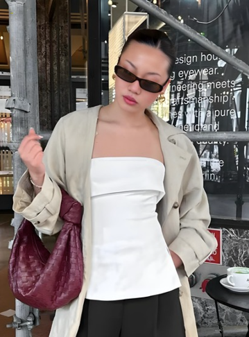 Dames Strapless Bandeau Top 3