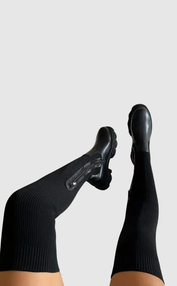 Dames Stretch Wide Boot 1