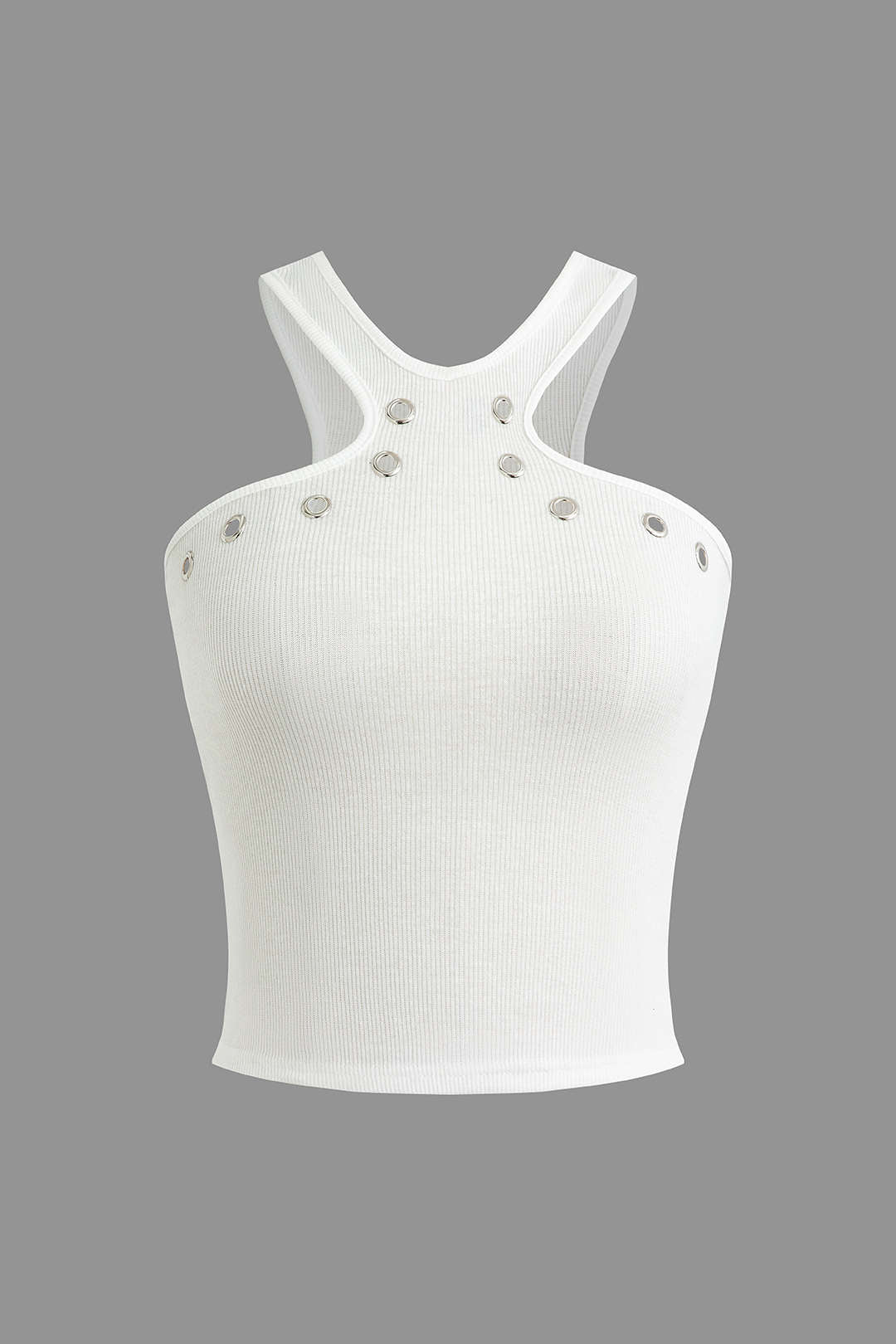 Dames Tank Top With Cut-Outs 0