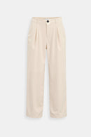 Dames Trousers Plissé 0