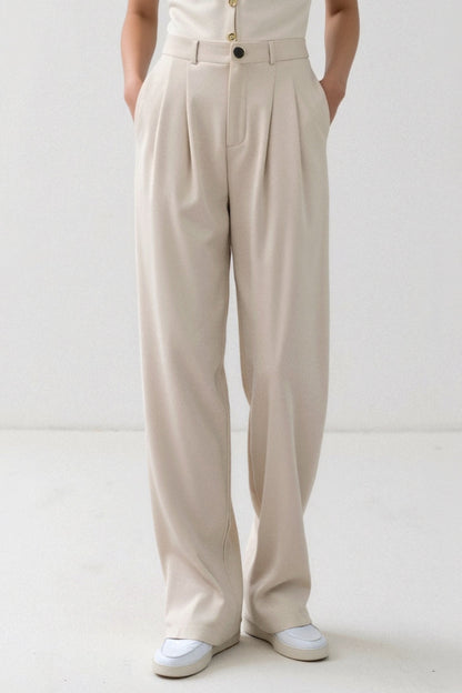 Dames Trousers Plissé 1