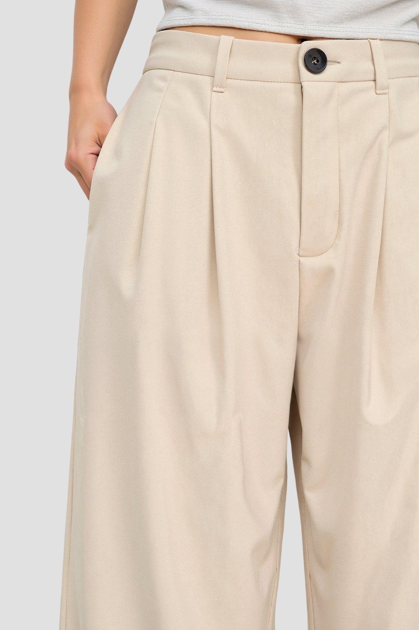 Dames Trousers Plissé 4