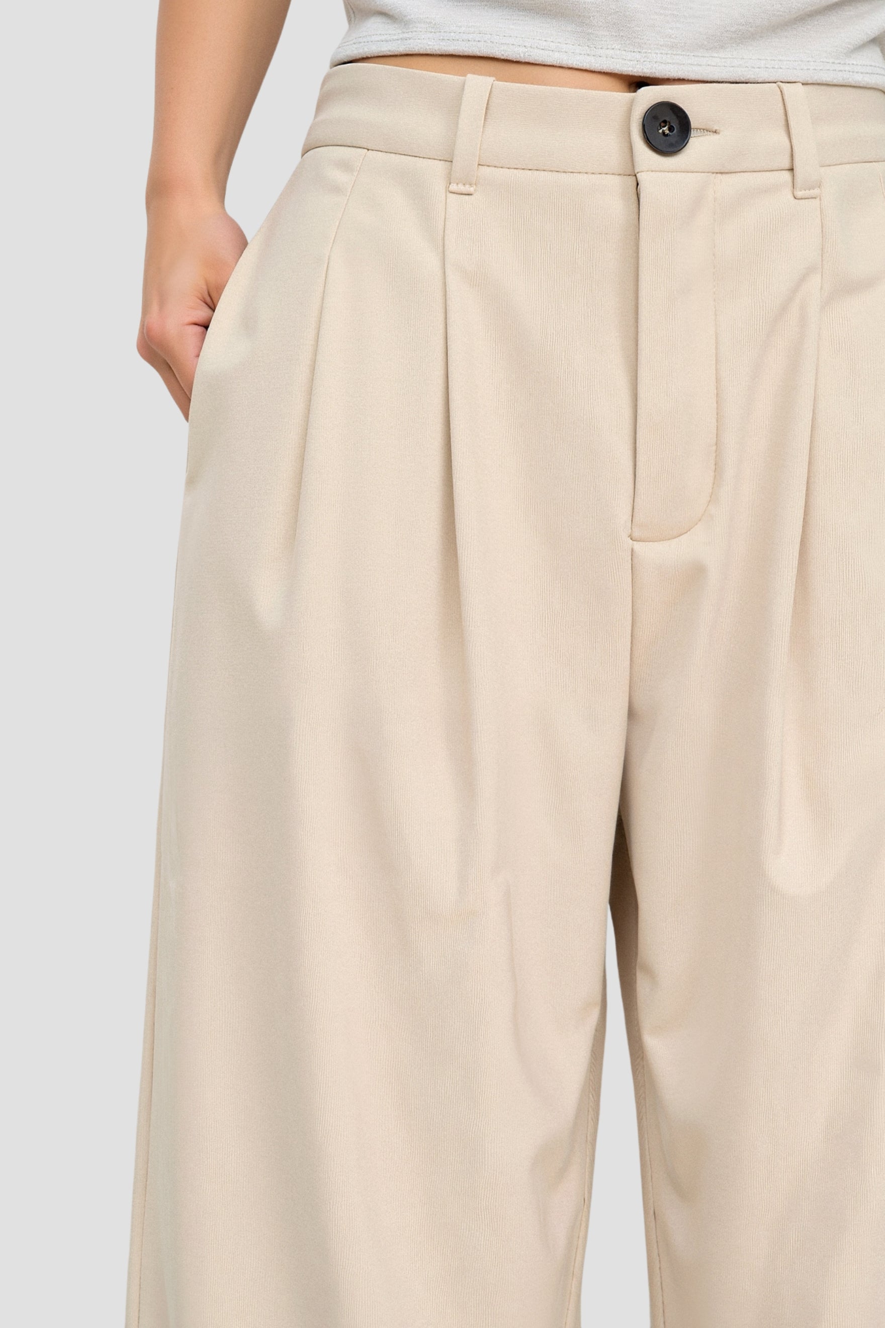 Dames Trousers Plissé 4