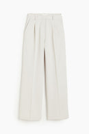 Dames Trousers Wide Cut 0