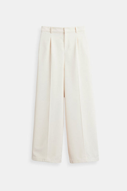Dames Trousers Wide Cut 0