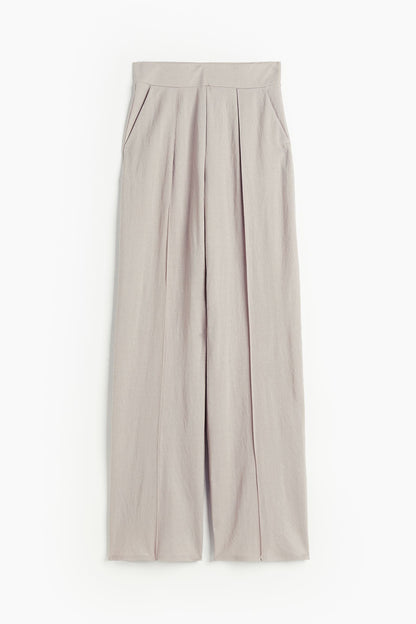 Dames Trousers Wide Cut 0