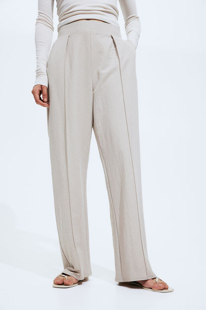 Dames Trousers Wide Cut 1